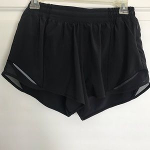 Lululemon hotty hot short long, like new!